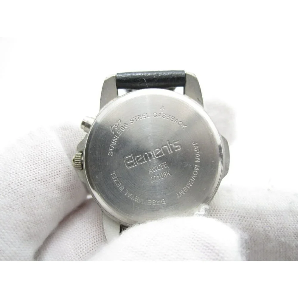 Women Elements Night Lights Quartz WR Analog 32mm Dial Causal Round Watch (G502)
